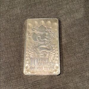 Silver Bullion Bar